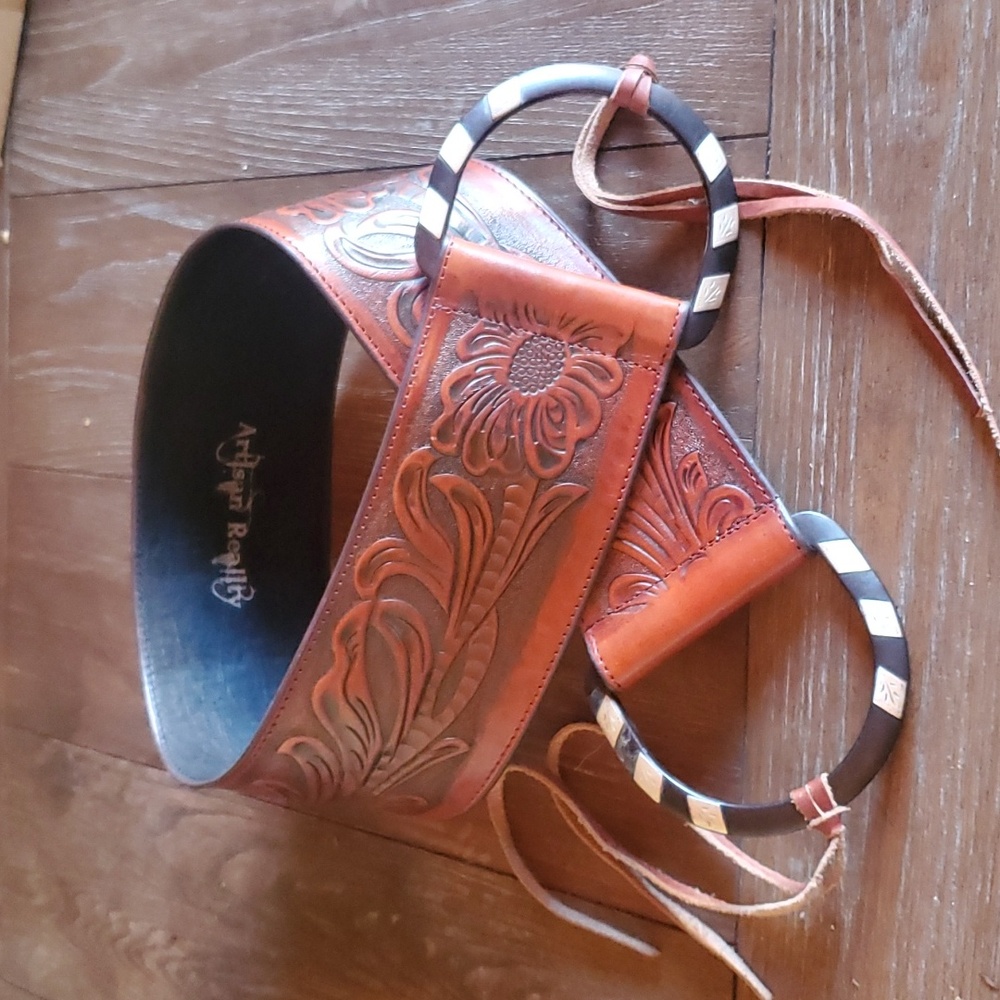 Western Leather belt